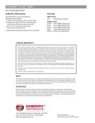 Catalog - Cherry Aerospace