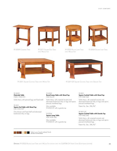 Modern Catalog - Stickley