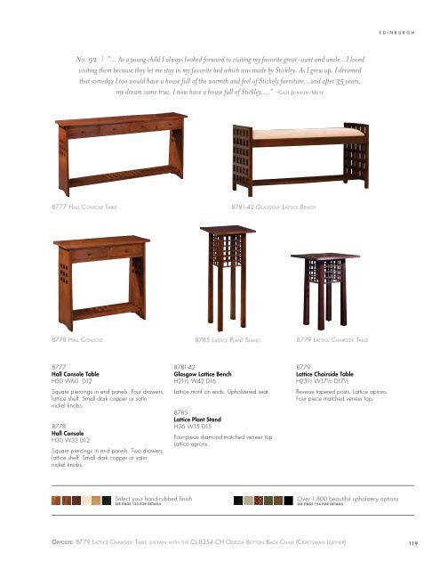 Modern Catalog - Stickley