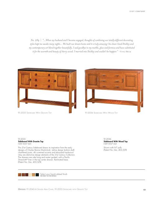 Modern Catalog - Stickley