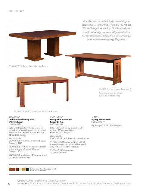 Modern Catalog - Stickley