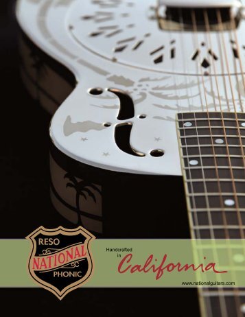 Catalog - National Reso-Phonic Guitars