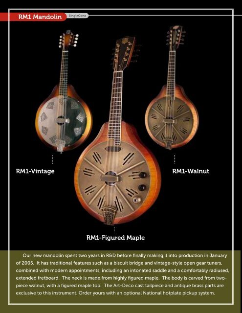 Catalog - National Reso-Phonic Guitars