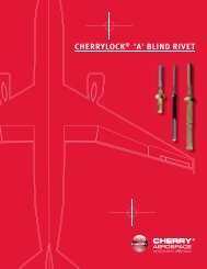 CHERRYLOCK® 'A' BLIND RIVET - Cherry Aerospace