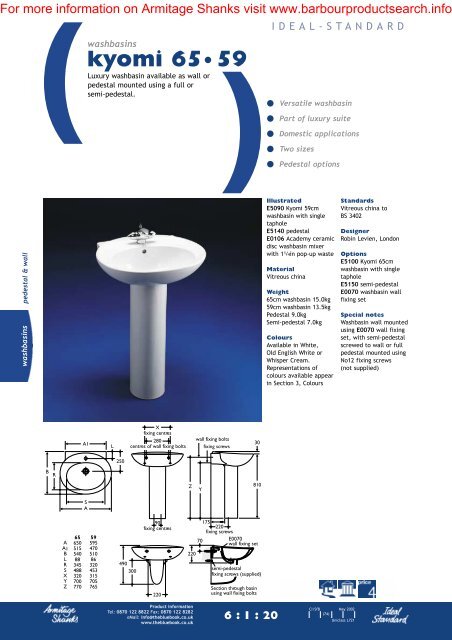 Washbasins - BD Online Product Search