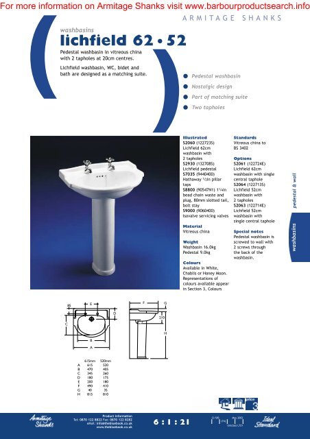 Washbasins - BD Online Product Search