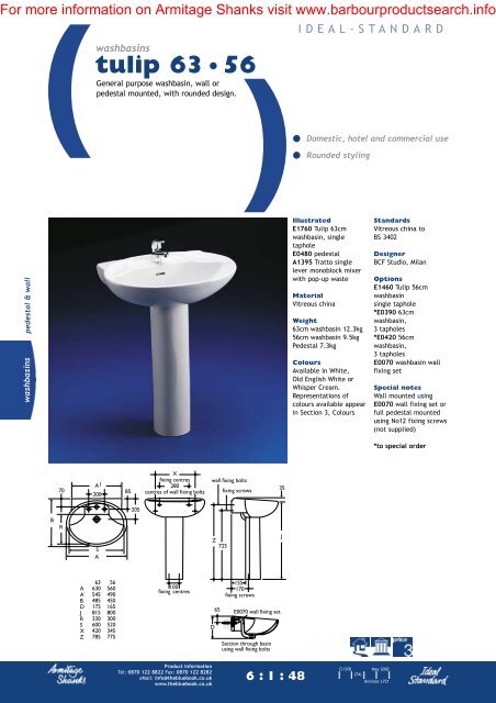 Washbasins - BD Online Product Search