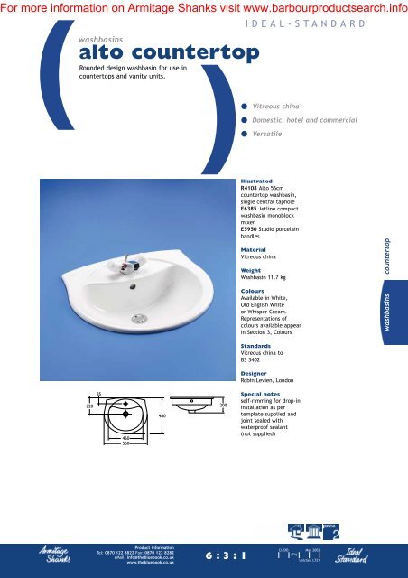 Washbasins - BD Online Product Search