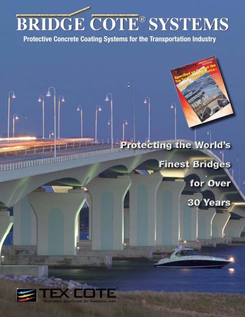 TEX•COTE® XL-70® BRIDGE•COTE® Brochure - Textured ...