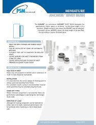 MINIATURE ANCHOR RIVET BUSH - H.W.Eckhardt Corporation