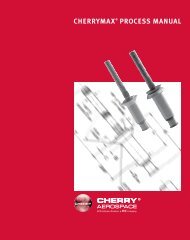 CHERRYMAX® PRoCEss MAnuAl - Cherry Aerospace