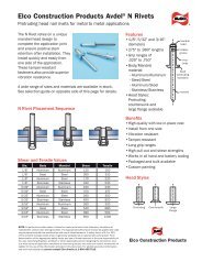 Avdel N Rivet - ELCO Construction Products