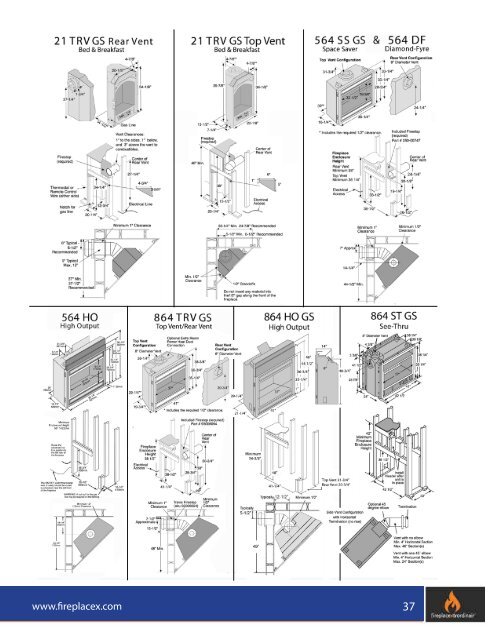 Gas Fireplace Brochure - Fireplaces