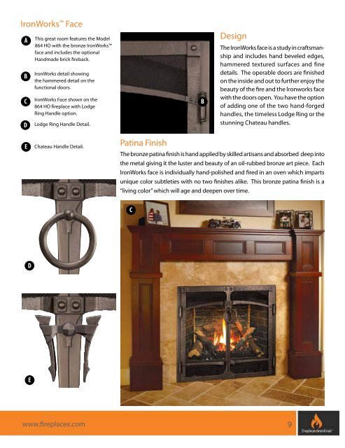 Gas Fireplace Brochure - Fireplaces