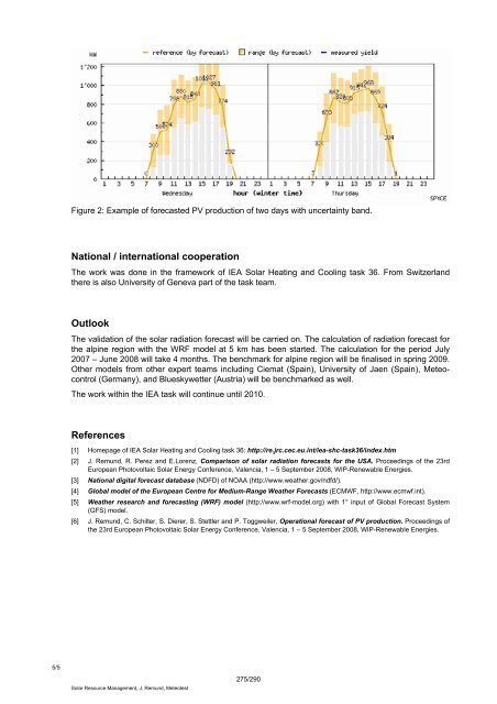 Programm Photovoltaik Ausgabe 2009 ... - Bundesamt für Energie BFE