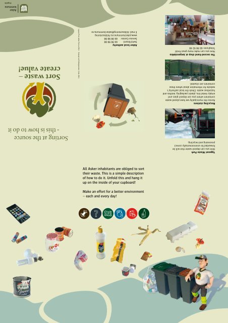 Sort Waste Create Value Asker Kommune
