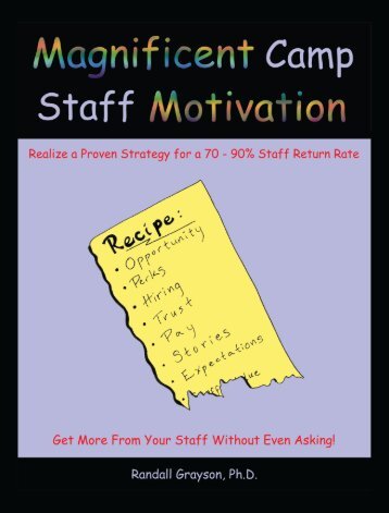 Staff motivation - Vision Realization