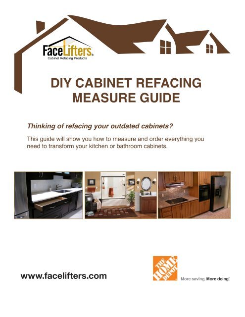 Diy Cabinet Refacing Measure Guide