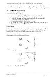 Bauwerksausstattung J g 1.1 Lagerung/ Brückenlager - Technische ...