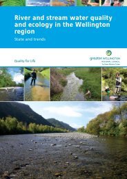 River and stream water quality and ecology - Greater Wellington ...