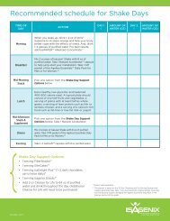 Isagenix Measurement Chart