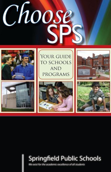 school? What programs - Springfield Public Schools