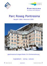 Parc Roseg Pontresina - Niggli & Zala AG