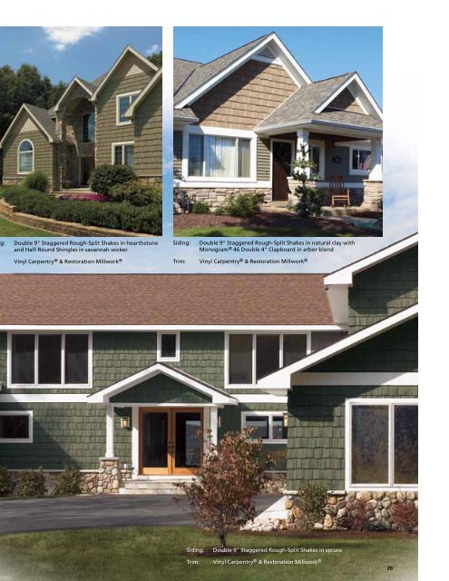 Cedar Impressions ® Brochure - CertainTeed