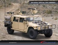 M1165A1 Special Ops HMMWV IAP/Armor Ready - AM General