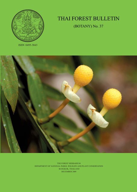 THAI FOREST BULLETIN