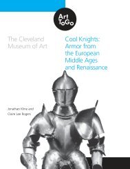 Cool Knights: Armor from the European Middle Ages - Cleveland ...