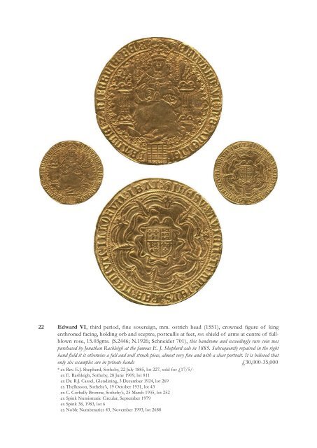 British Coins and Medals - St James's Auctions