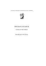 Introduction - Species Plantarum Programme