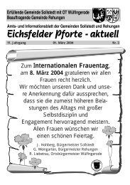 März 2004 - Gemeinde Sollstedt