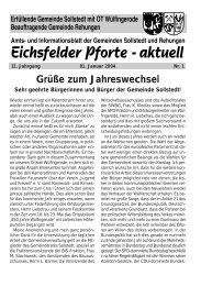 Januar 2004 - Gemeinde Sollstedt