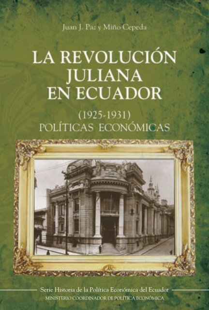 Serie Historia de la Política Económica del Ecuador