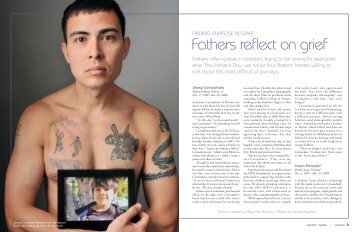 Fathers reflect on grief - MISS Foundation