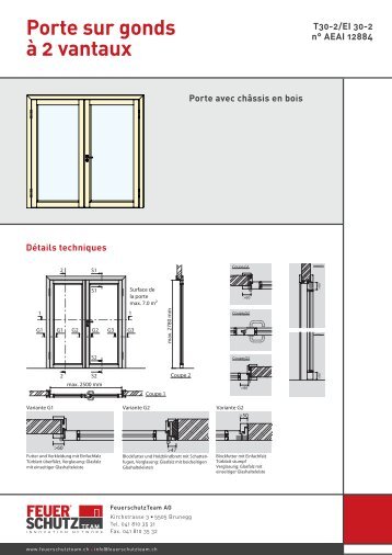 Polytech bloc porte coulissante