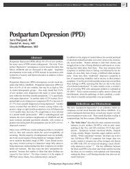 Postpartum Depression (PPD) - American Association of Physician ...