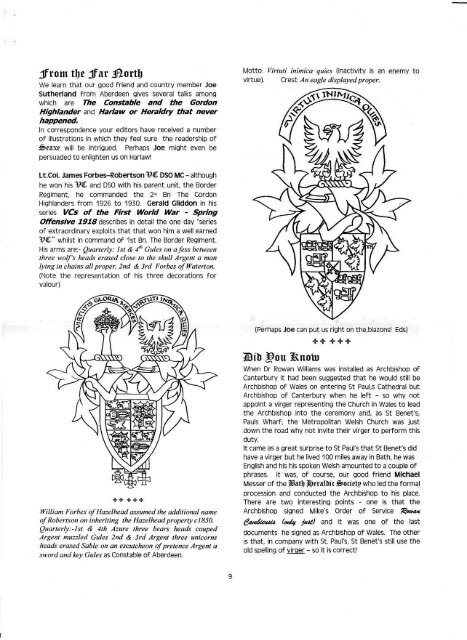 The Seaxe - Middlesex Heraldry Society