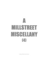 A Millstreet Miscellany (4) - Aubane Historical Society