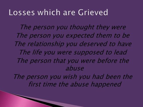 Loss, Grief, and Domestic Violence - Florida Council Against Sexual ...