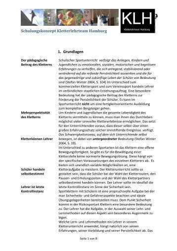 Schulungskonzept Kletterlehrteam Hamburg.pdf - Bodenlos in ...