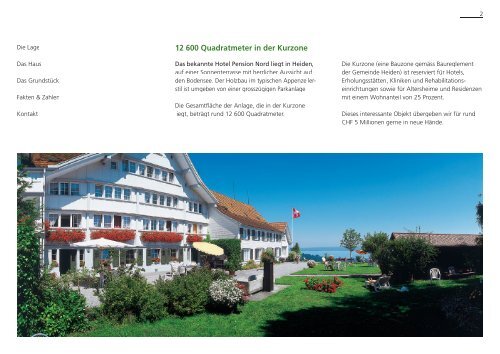 PENSION NORD - Hotel Pension Nord Heiden im Appenzellerland