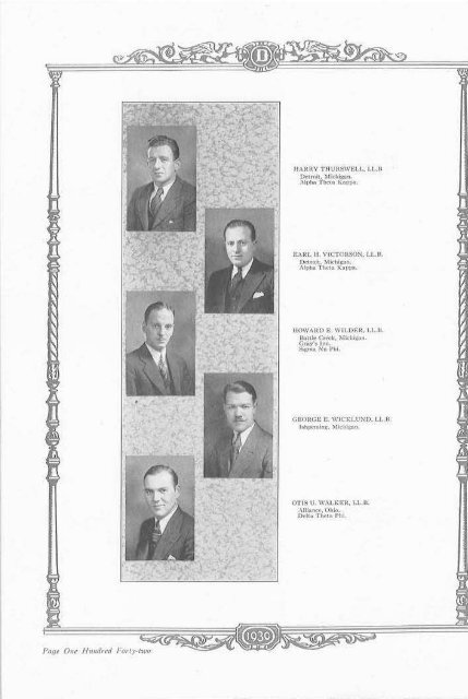 CCD 1930 Yearbook - Walter P. Reuther Library