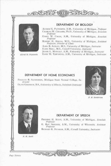 CCD 1930 Yearbook - Walter P. Reuther Library