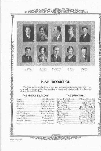 CCD 1930 Yearbook - Walter P. Reuther Library