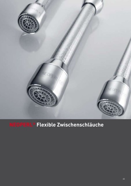 CHROMALUX® Brauseschläuche - Neoperl