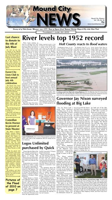 June 24th, 2010 - Mound City News