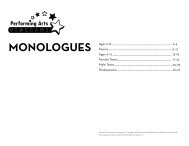 MONOLOGUES